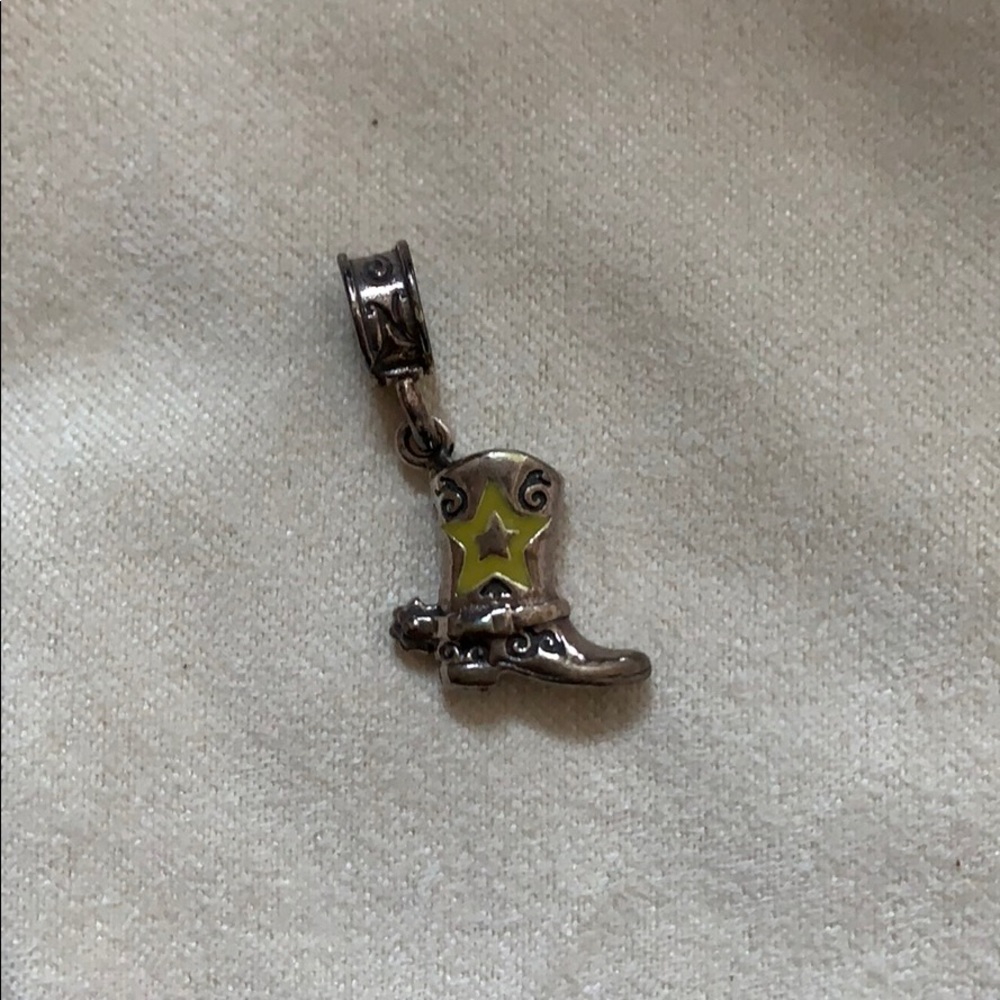Fort Hood cowboy boot charm